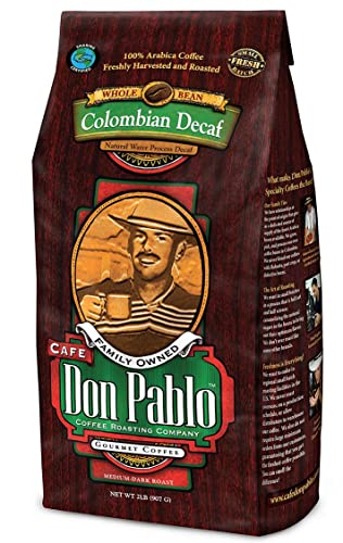 71Zrl4l6e9L._SL500_ Image of the packaging of Don Pablos Colombian Decaf Coffee. Rated the best decaf coffee by Fourth Estate.